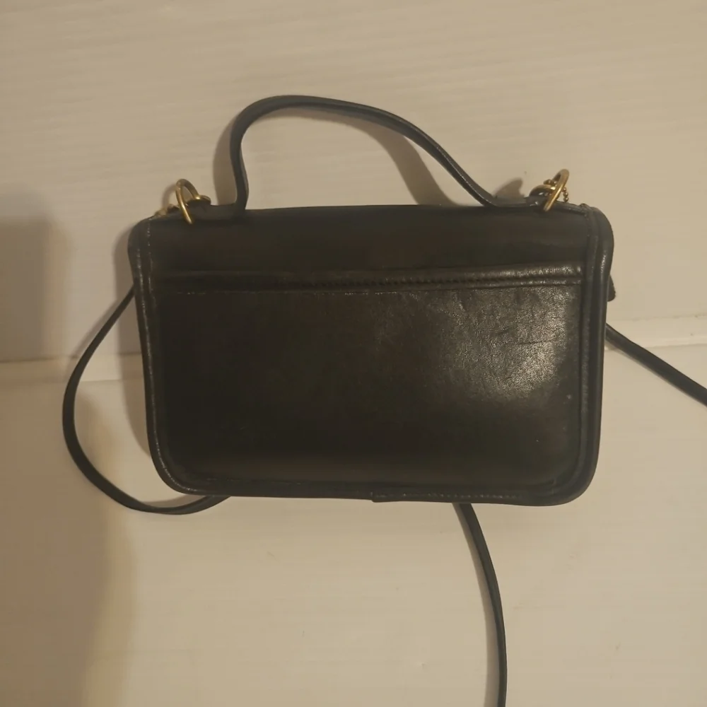 Vintage Coach Casino Bag 9924 Black